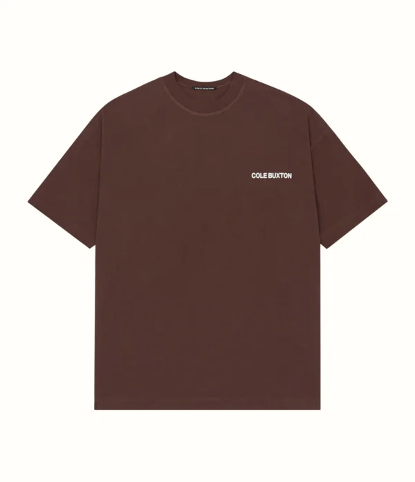 CB SPORTSWEAR BROWM T-SHIRT