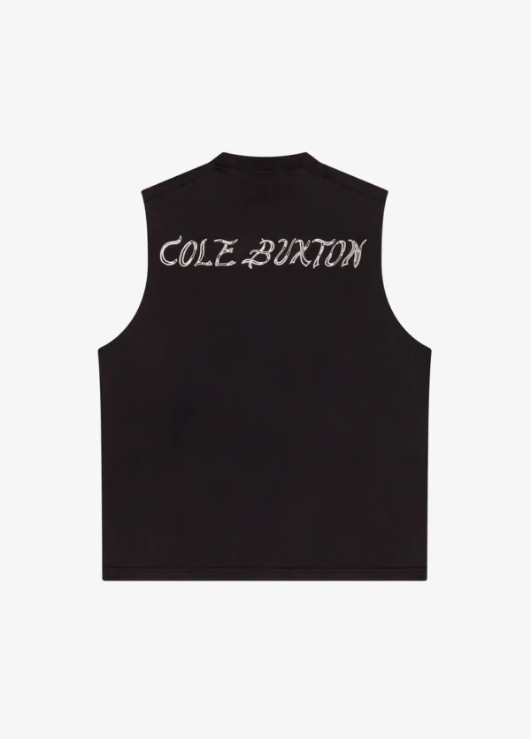 CUT OFF TRUCKER VEST