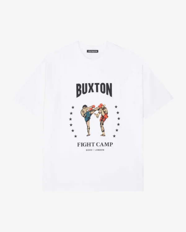 FIGHT CAMP WHITE T-SHIRT