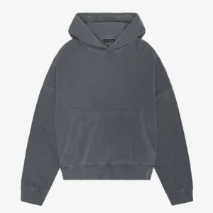 HEAVYWEIGHT CROPPED GREY HOODIE