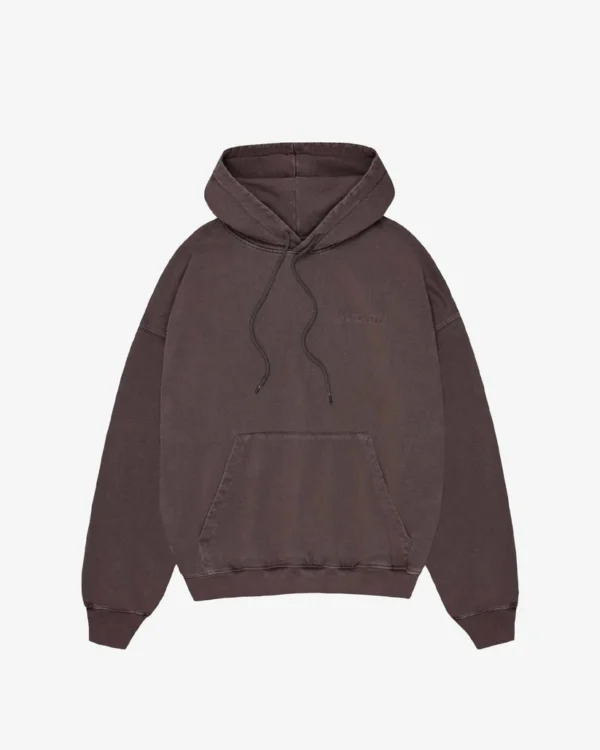 HEAVYWEIGHT WARM UP BROWN HOODIE