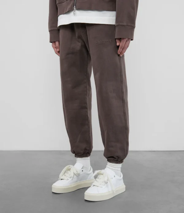 HEAVYWEIGHT WARM UP BROWN SWEATPANTS