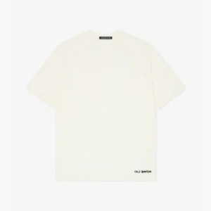 HIGH TWIST COTTON WHITE T-SHIRT