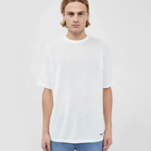 HIGH TWIST COTTON WHITE T-SHIRT