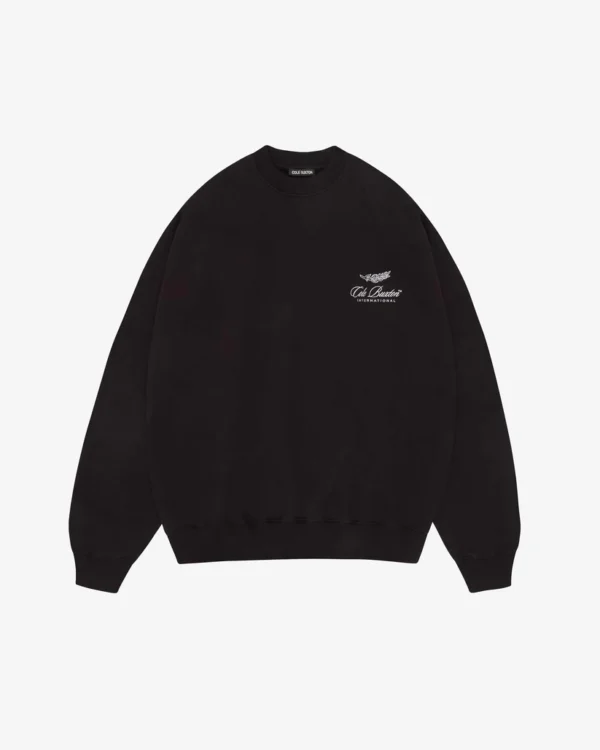 INTERNATIONAL BLACK SWEATSHIRT