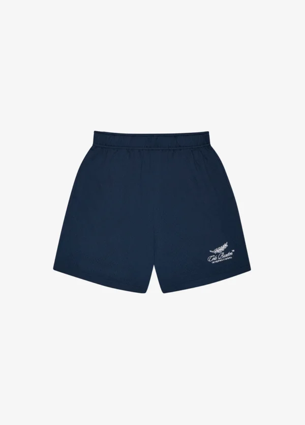 INTERNATIONAL MESH BLUE SHORTS