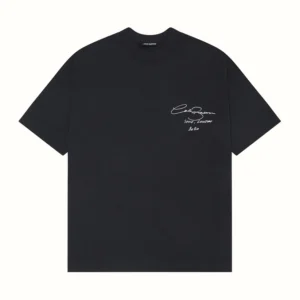 VINTAGE SIGNATURE BLACK T-SHIRT